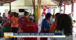 Cristoval do Amor promove fé e acolhimento no Lar São Vicente de Paulo