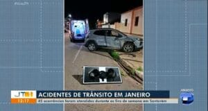 Alta violência no trânsito em Santarém em Janeiro de 2026