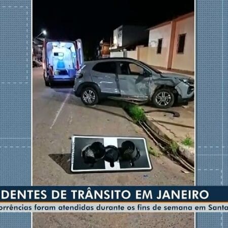 Alta violência no trânsito em Santarém em Janeiro de 2026