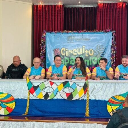 Circuito tapajônico de carnaval 2026 em Santarém