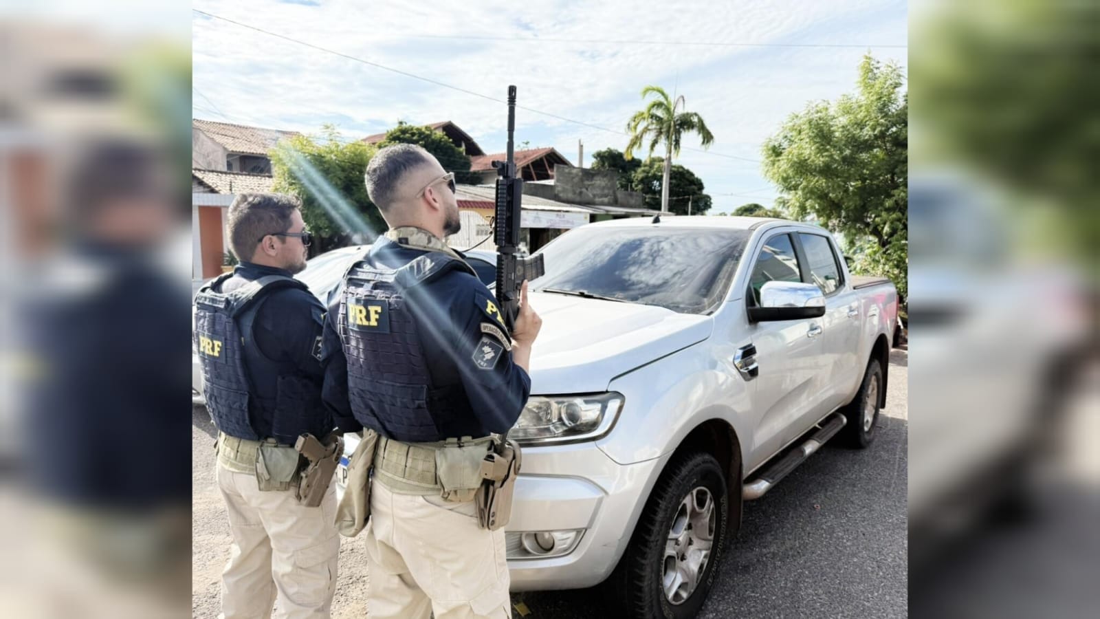 PRF recupera caminhonete furtada na BR-163